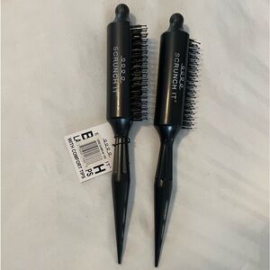 2- “SCRUNCH IT” Preowned barely used hair brushes for curly hair. $8 each